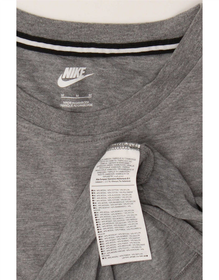 Tricou pentru femei Nike Top UK 14 Medium Gri Flecked Modal