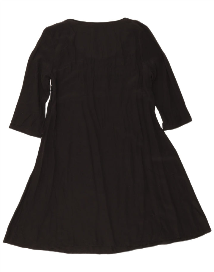 Rochie A-Line pentru femei Kookai cu mânecă lungă UK 12 Medium Black