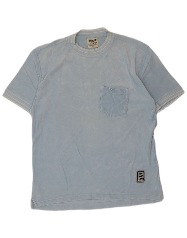 Tricou Gas barbati Top mare, albastru, bumbac