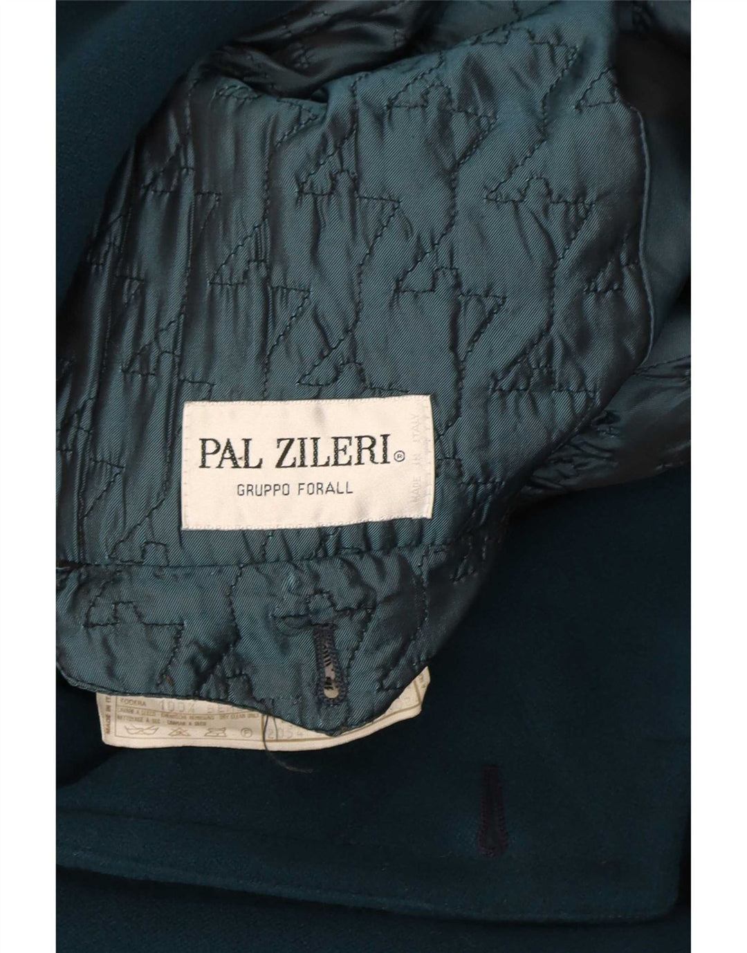 Pal Zileri Bărbați Duffle Coat cu glugă IT 52 XL Lână Albastră