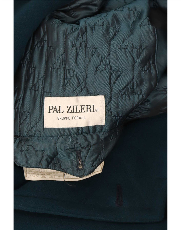 Pal Zileri Bărbați Duffle Coat cu glugă IT 52 XL Lână Albastră