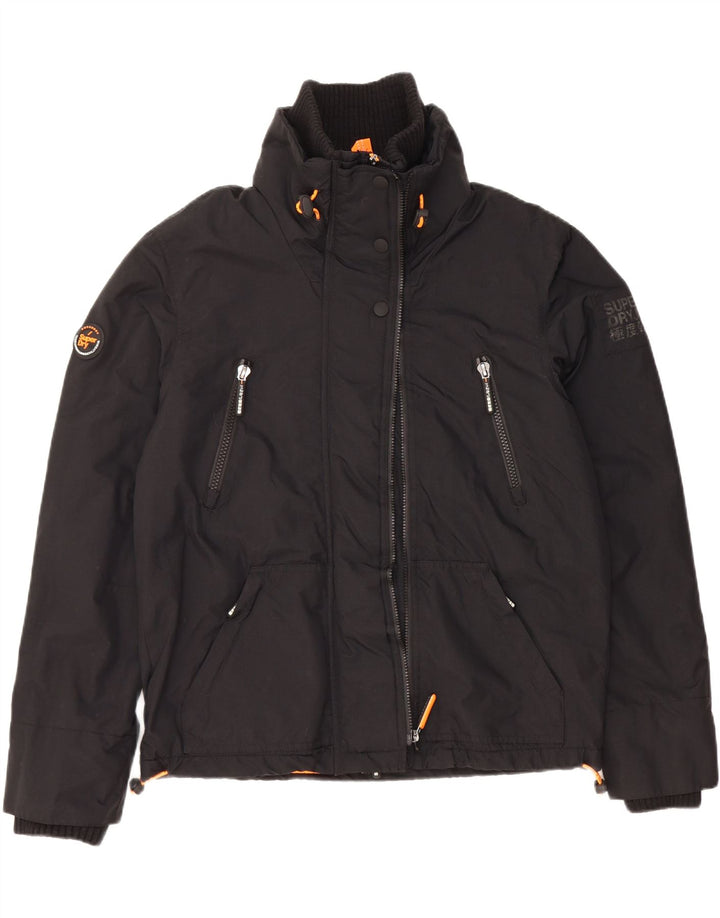 Jachetă de vânt pentru bărbați SUPERDRY UK 40, mare, negru, nailon