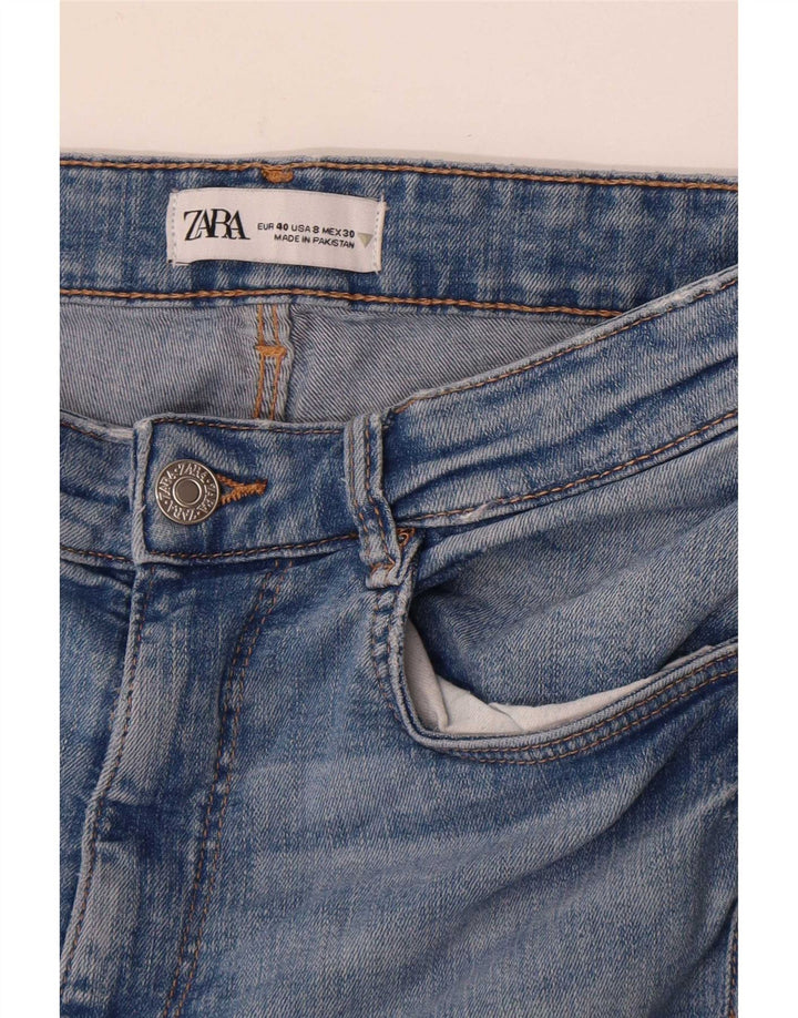Blugi skinny dama Zara EU 40 Medium W30 L28 Albastru