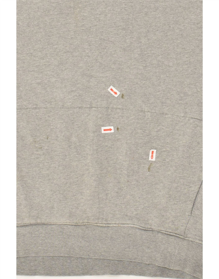 TOMMY JEANS Mens Loose Fit Sweatshirt Jumper Small Grey Cotton | Vintage Tommy Jeans | Thrift | Second-Hand Tommy Jeans | Used Clothing | Messina Hembry 