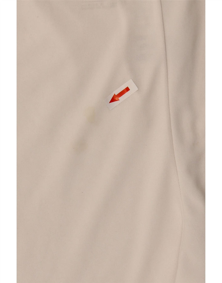 Pantaloni scurți sport Nike Dri Fit pentru bărbați, mari, alb, din poliester