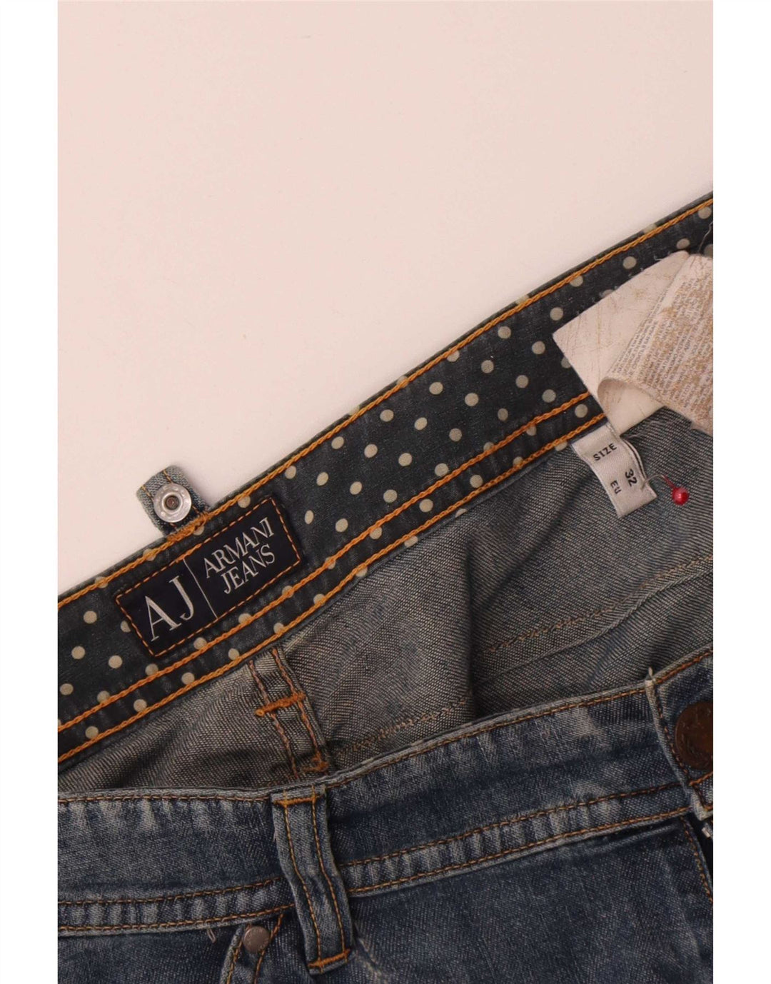 Blugi slim pentru femei Armani W32 L27 Bumbac albastru