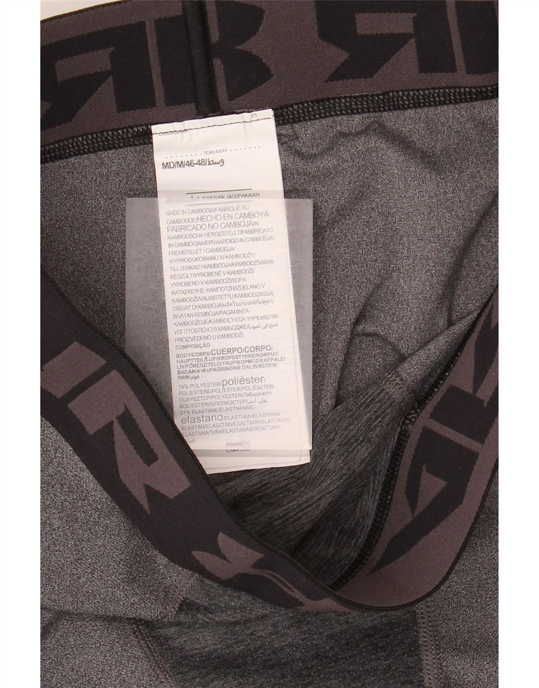 Leggings grafic Under Armour pentru femei UK 12 Medium Gri Poliester