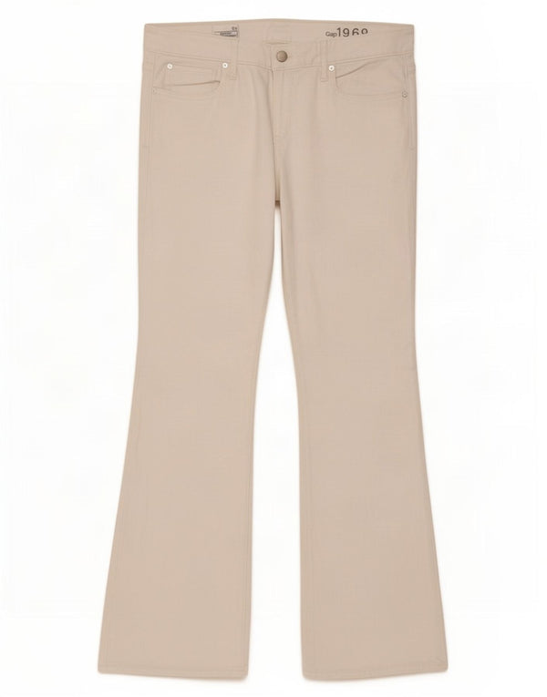 Gap Blugi Bootcut Sexy pentru Damă W31 L32 Bumbac Alb