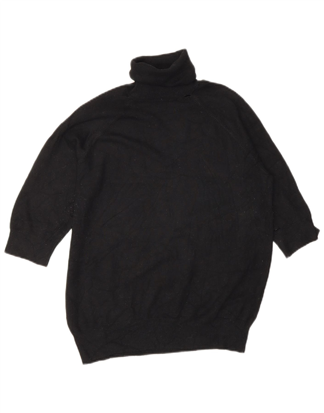 Pulover pentru femei cu gât rulat Zara UK 14 Medium Negru