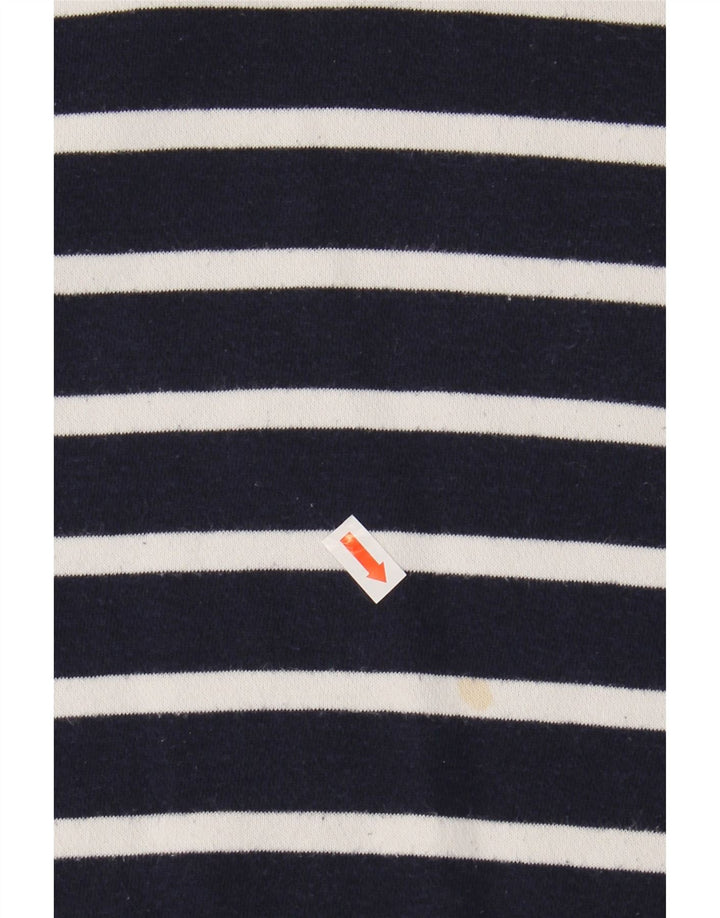 JOULES Pulover supradimensionat pentru femei UK 10 Mic bleumarin cu dungi