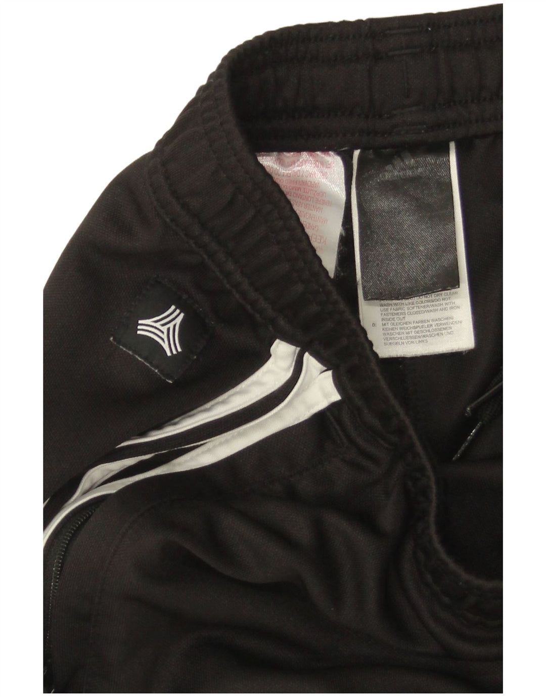 Pantaloni de trening Adidas baieti 13-14 ani poliester negru
