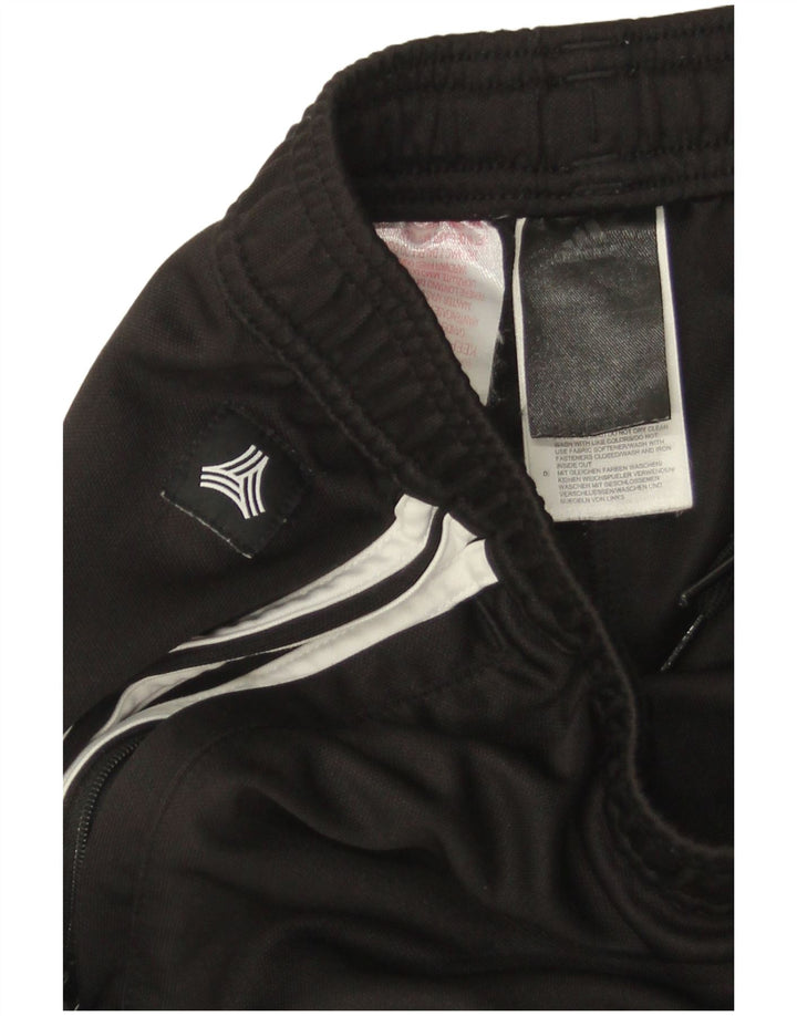 Pantaloni de trening Adidas baieti 13-14 ani poliester negru
