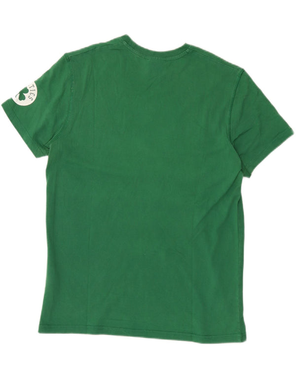 Tricou grafic Adidas Boston Celtics pentru bărbați Top XL bumbac verde
