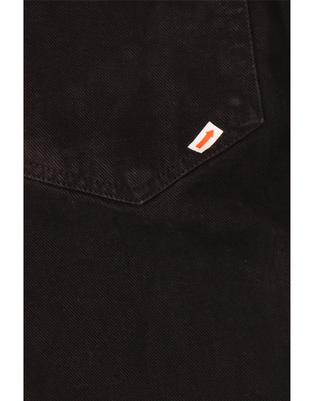 Blugi conici pentru femei CALVIN KLEIN W36 L34 bumbac negru