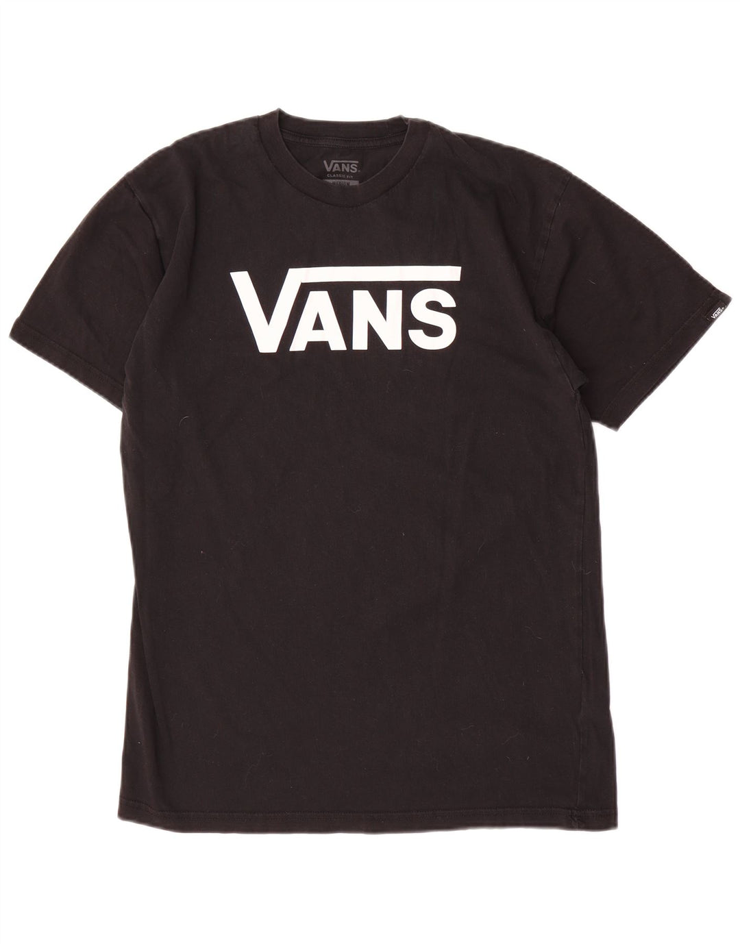 Tricou grafic Vans Classic Fit Top Bumbac mediu negru