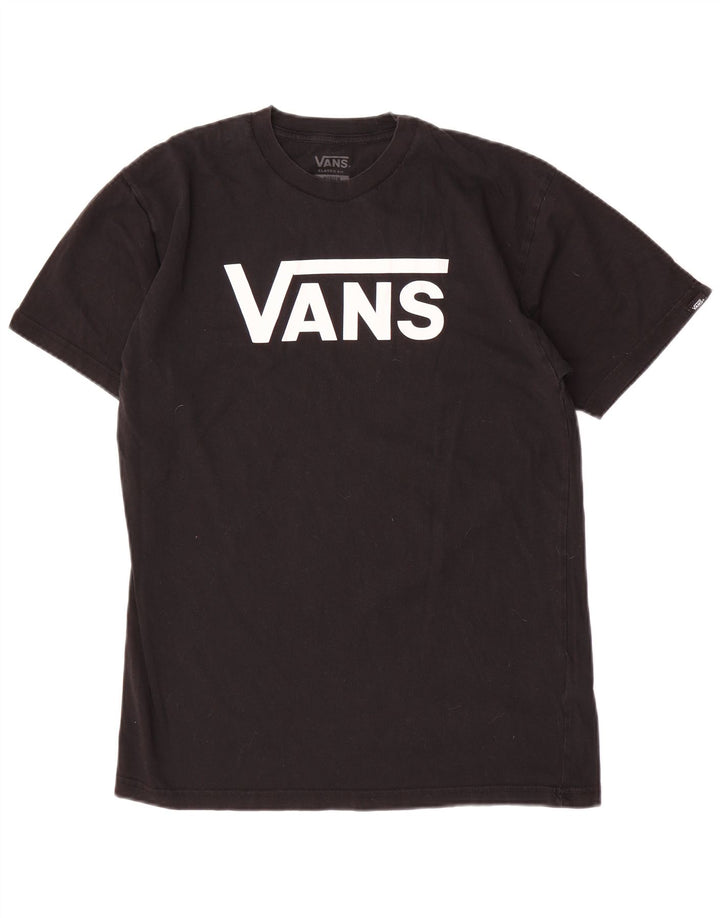 Tricou grafic Vans Classic Fit Top Bumbac mediu negru