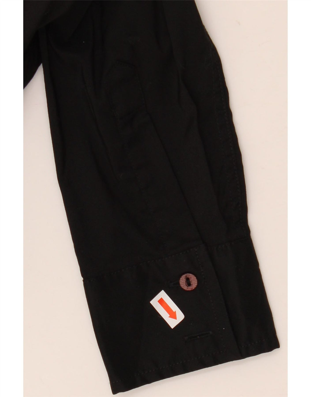 Trussardi Body cu mânecă lungă pentru femei UK 12 Bumbac mediu negru