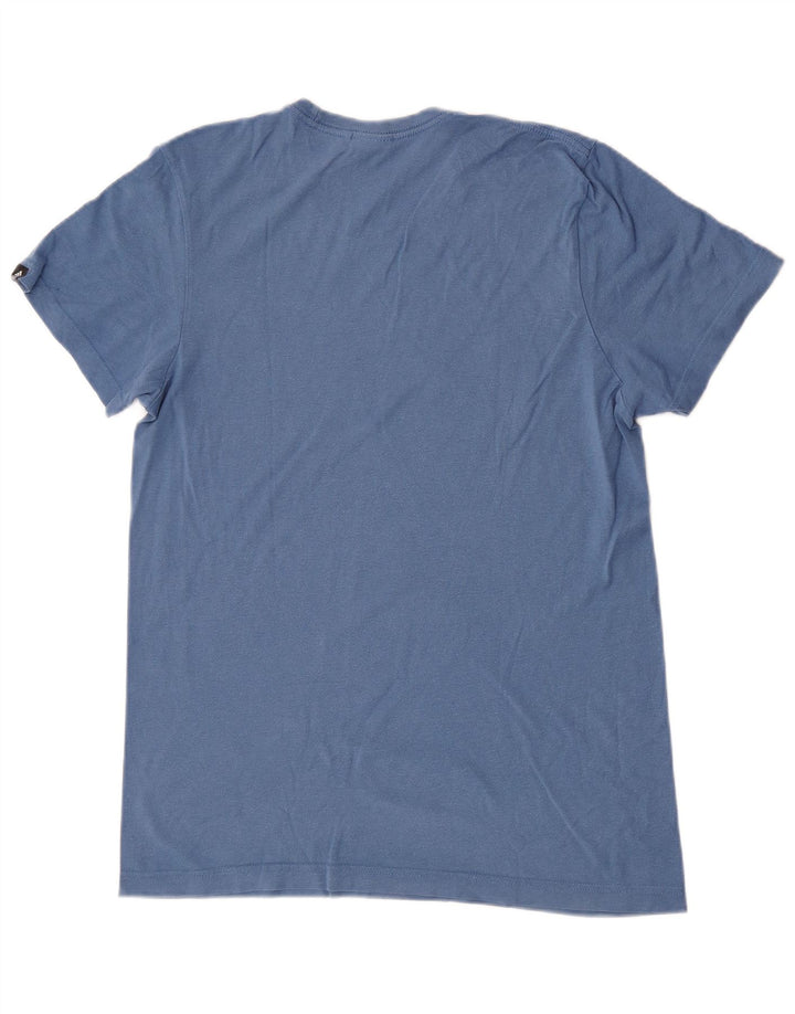 Tricou grafic pentru bărbați Adidas Top mic, albastru, bumbac