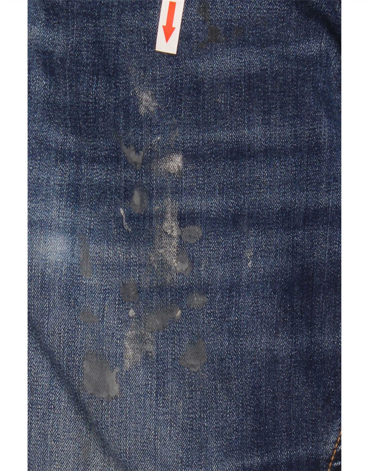 Blugi Jack & Jones pentru bărbați Jake Bootcut W34 L30 bumbac bleumarin