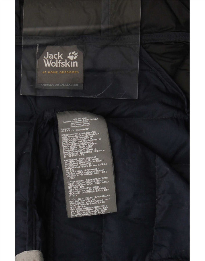 Jack Wolfskin Jachetă căptușită pentru femei UK 12 Medium Bleumarin Colorblock