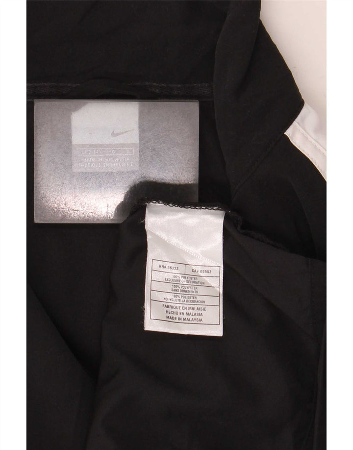 Jachetă de top pentru trening Nike pentru femei US 12/14, mare, negru, poliester color bloc