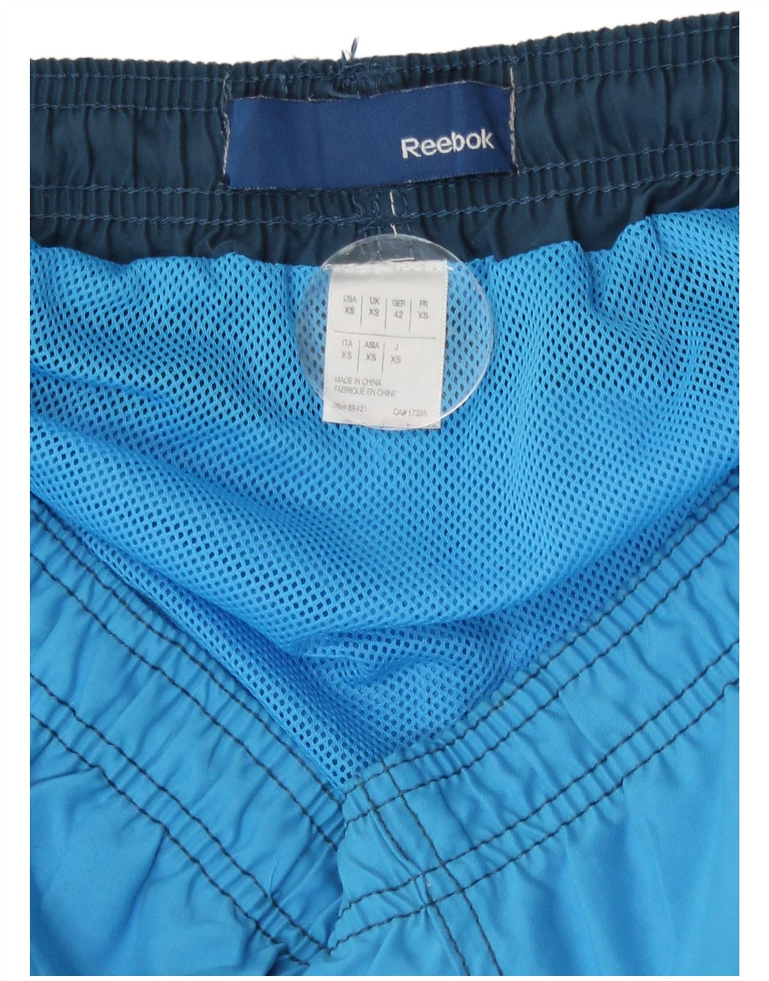 Pantaloni scurți sport grafic pentru bărbați Reebok XS albastru Colorblock