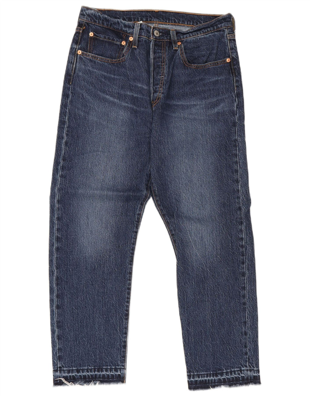 Blugi tăiați pentru bărbați Levi's 501 W30 L26 Bumbac albastru