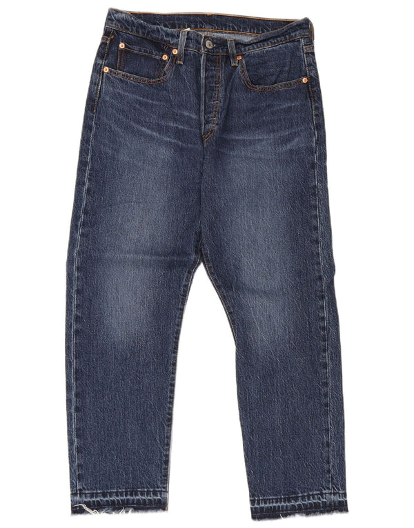Blugi tăiați pentru bărbați Levi's 501 W30 L26 Bumbac albastru