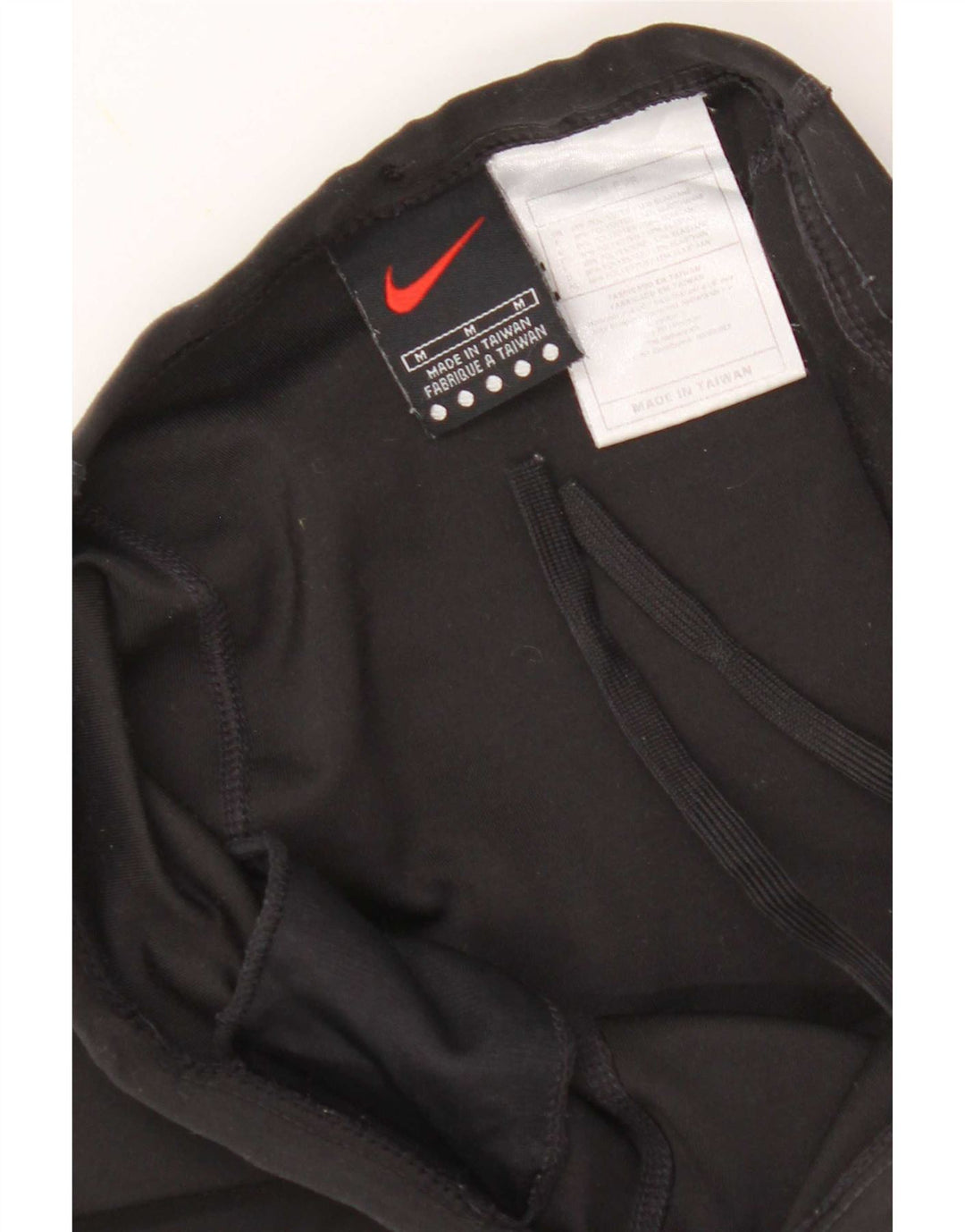 Pantaloni scurti sport Nike pentru femei UK 14 Poliester mediu negru