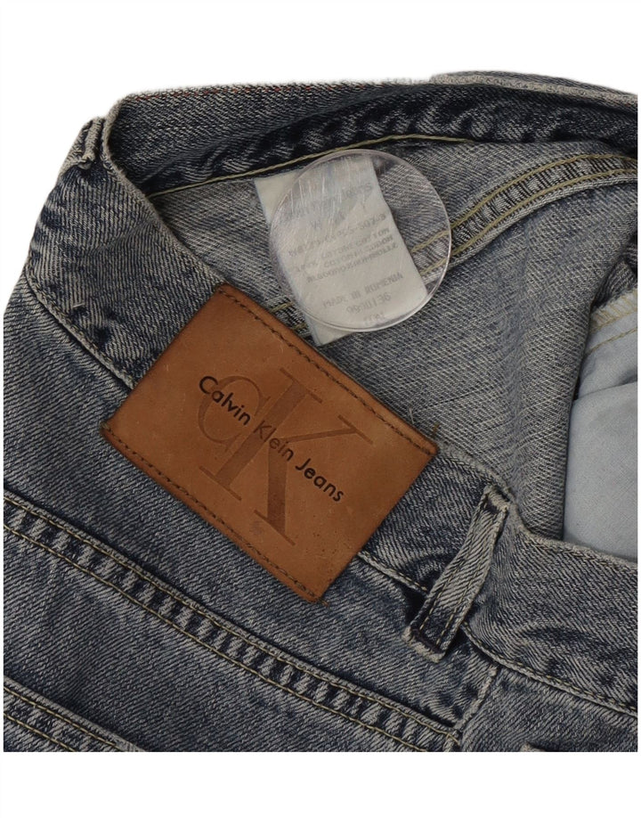 Blugi Calvin Klein Bootcut pentru femei W31 L30 Bumbac albastru