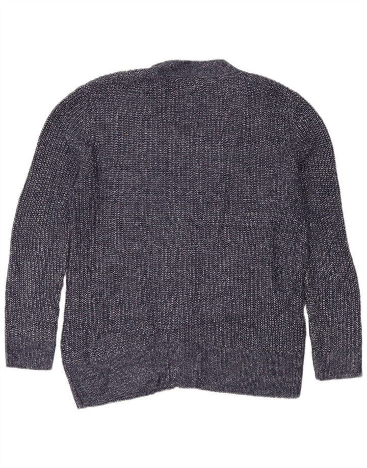 Pulover cardigan pentru femei Marks & Spencer UK 14 Medium Bleumarin Pete