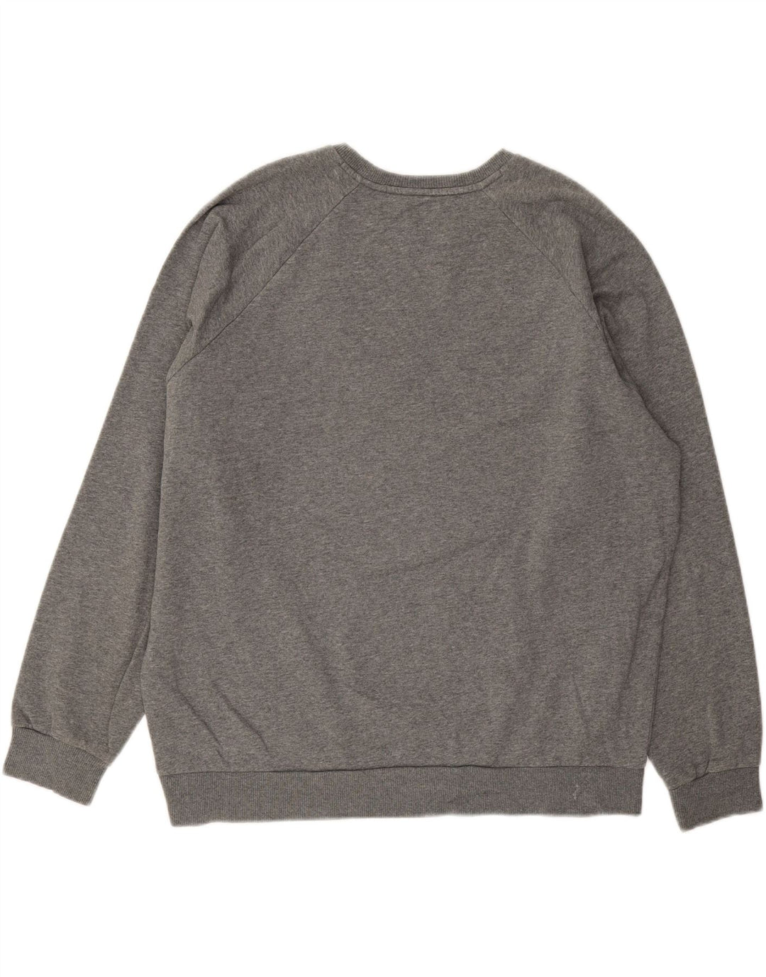 UNDER ARMOUR Mens Loose Fit Sweatshirt Jumper Large Grey Cotton