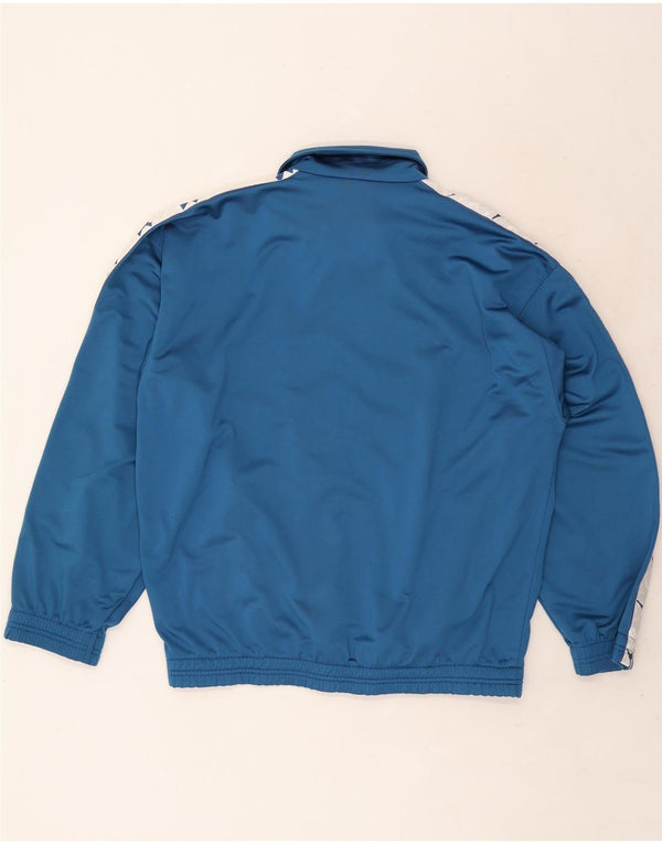 Jachetă de trening grafică pentru bărbați Diadora UK 40, mare, albastru