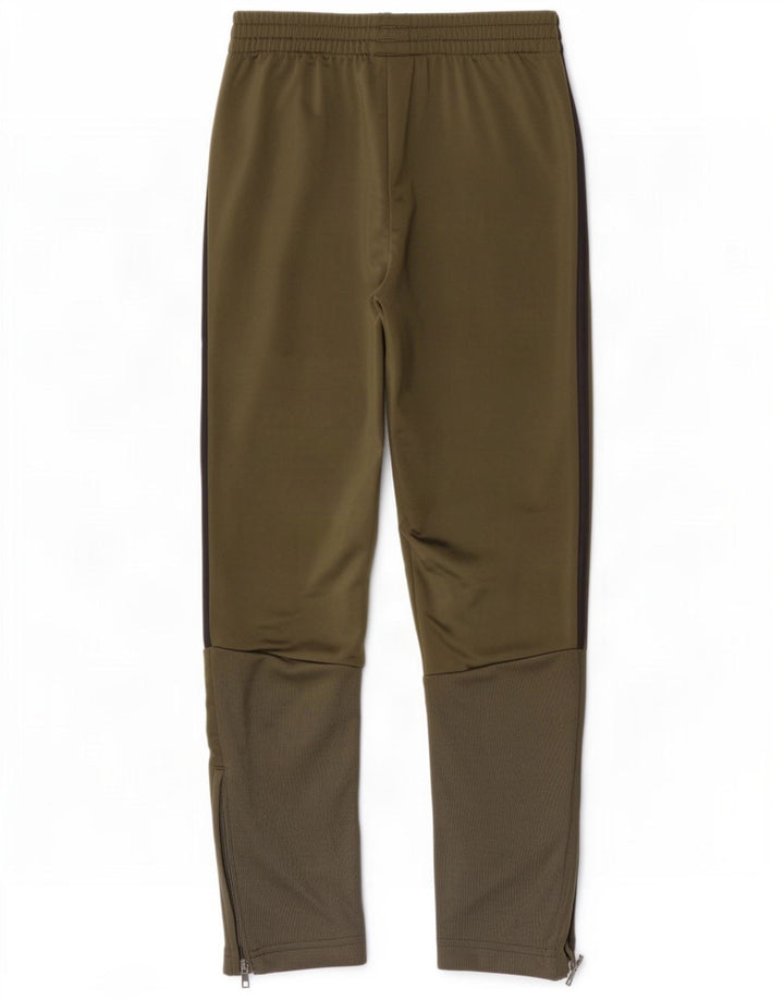 Pantaloni de trening Adidas băieți 11-12 ani Kaki Poliester