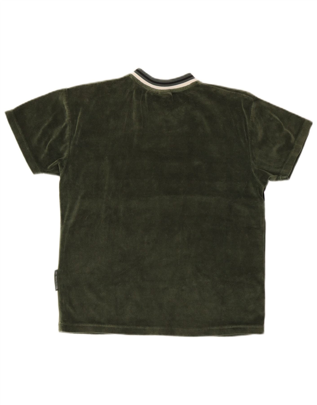Tricou Băieți VINTAGE Top 12-13 ani Bumbac color bloc verde mediu