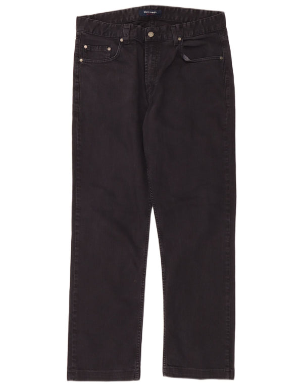 Jeans drept bărbați Pierre Cardin IT 46 Mici L34 L30 Bumbac bleumarin
