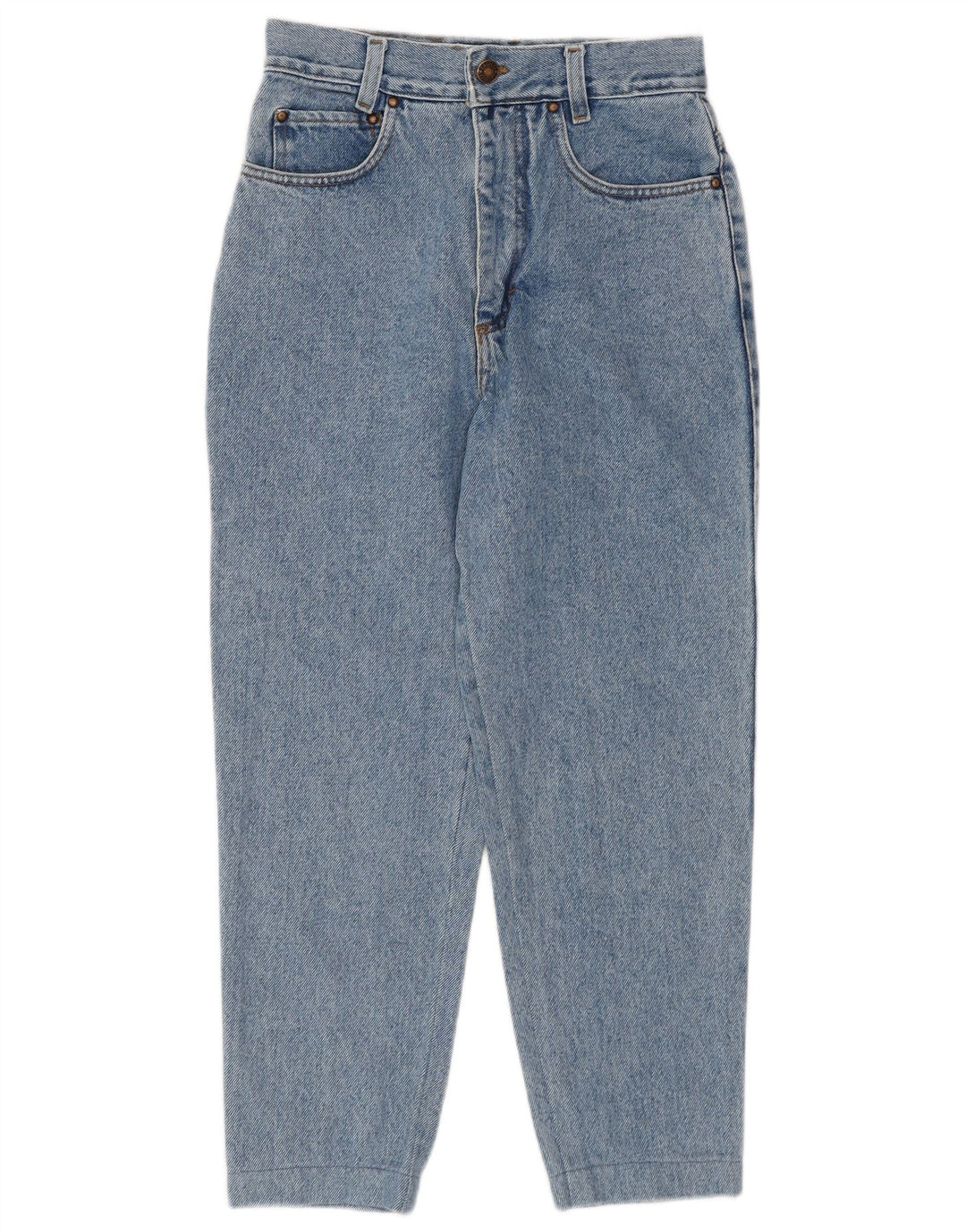 CASUCCI Blugi Crop Taie Înaltă pentru Damă IT 42 Medium L26 L23 Albastru