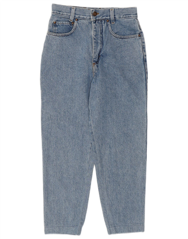 CASUCCI Blugi Crop Taie Înaltă pentru Damă IT 42 Medium L26 L23 Albastru