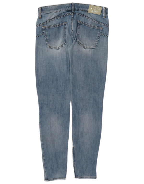 Blugi skinny învechiți pentru femei Liu Jo L30 L30 Bumbac albastru