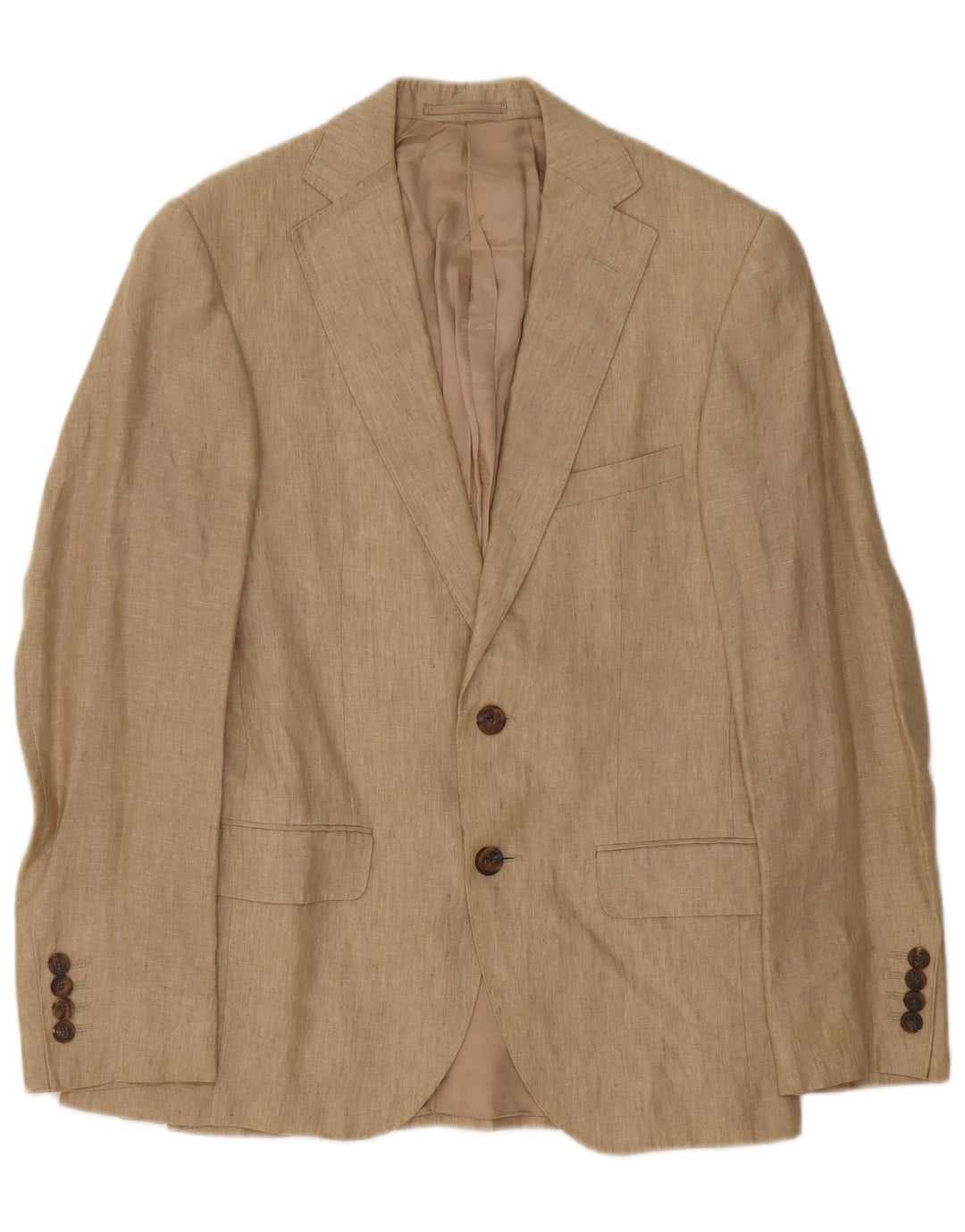 Jachetă Blazer pentru bărbați Aquascutum cu 2 nasturi UK 36 Maro mic