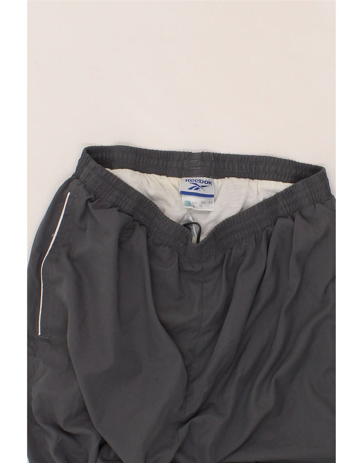 REEBOK Mens Tracksuit Trousers XS Grey Polyester Vintage Reebok and Second-Hand Reebok from Messina Hembry 