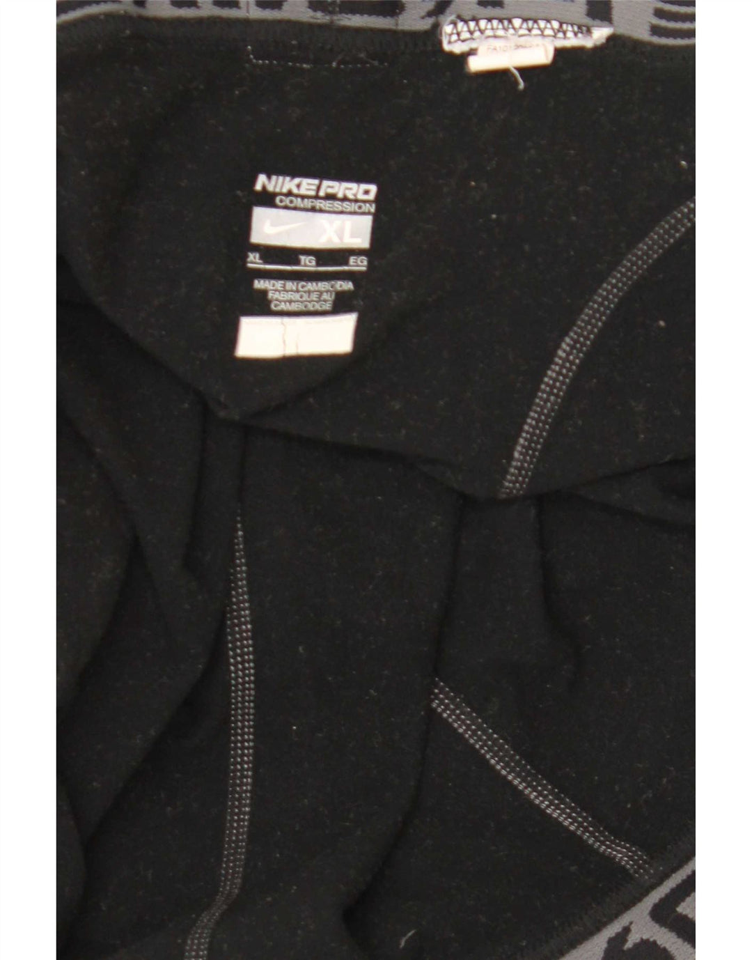 Leggings grafici pentru bărbați Nike XL, negru