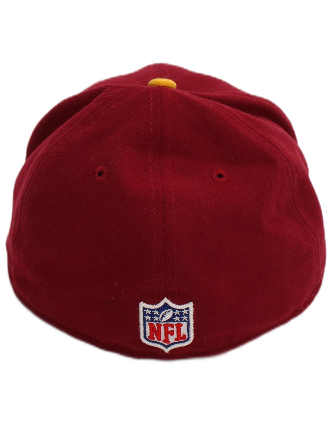 Șapcă de baseball cu grafică New Era pentru bărbați, din poliester color-bloc burgundă mediu