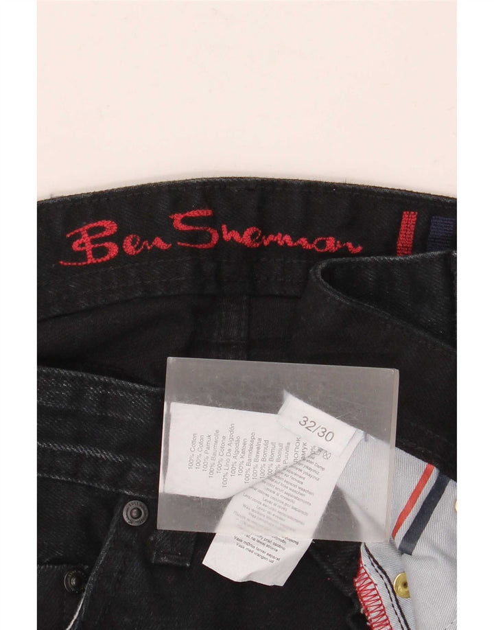 Ben Sherman Jeans Bootcut pentru bărbați W32 L30 Bumbac bleumarin