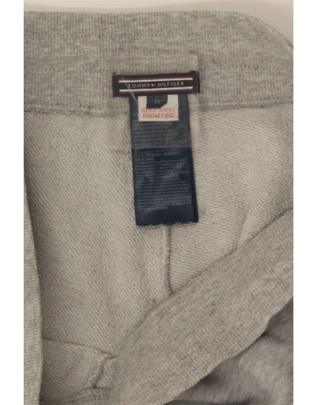 Pantaloni de trening pentru bărbați Tommy Hilfiger Pantaloni de jogging Gri mediu Colorblock