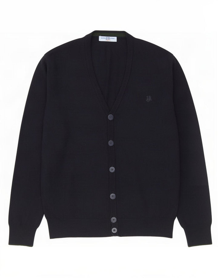 Pulover cardigan pentru bărbați Harmont & Blaine, mare, lână bleumarin