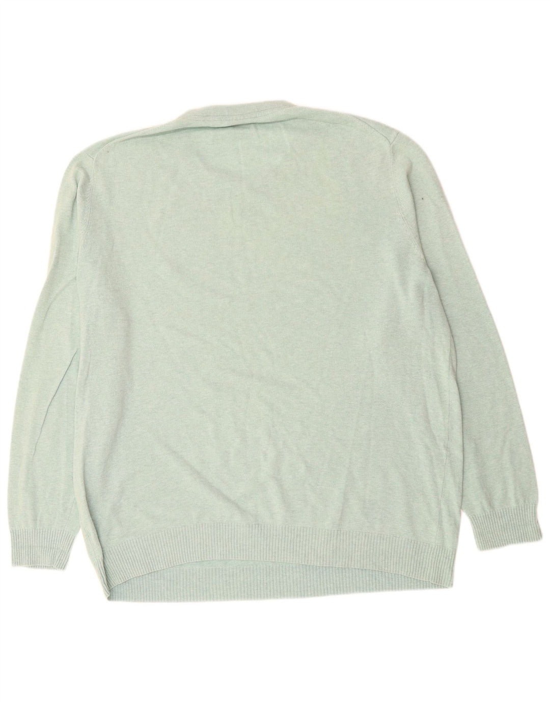 LYLE & SCOTT Pulover pentru bărbați cu gât crew, bumbac verde 2XL