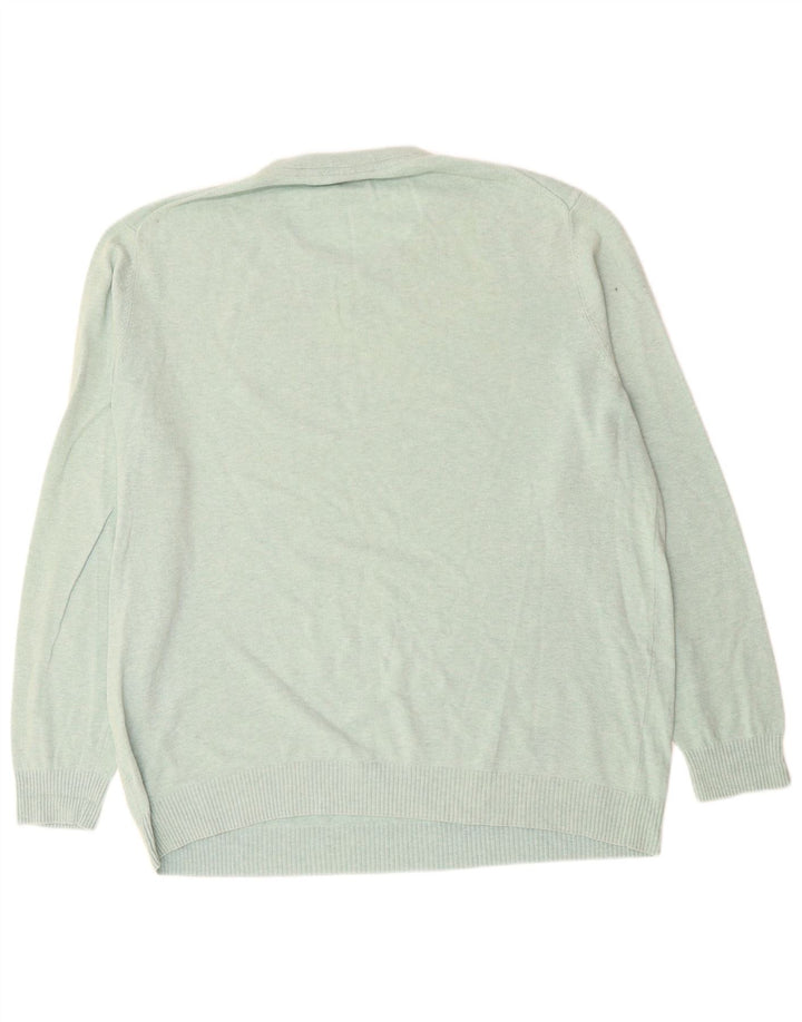 LYLE & SCOTT Pulover pentru bărbați cu gât crew, bumbac verde 2XL