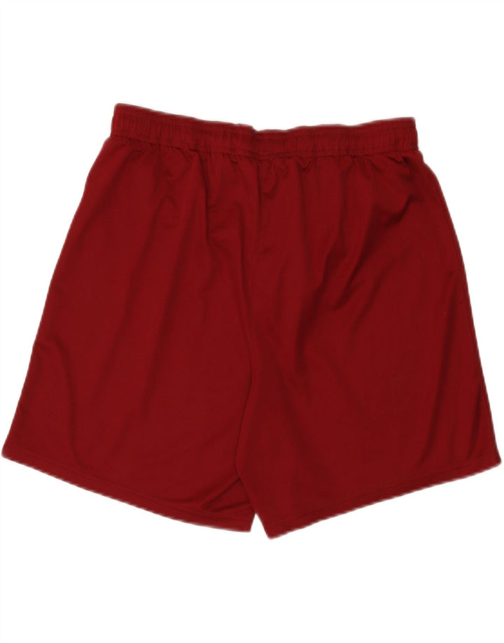 Pantaloni scurți sport NIKE Dri Fit pentru bărbați, poliester mediu burgundă