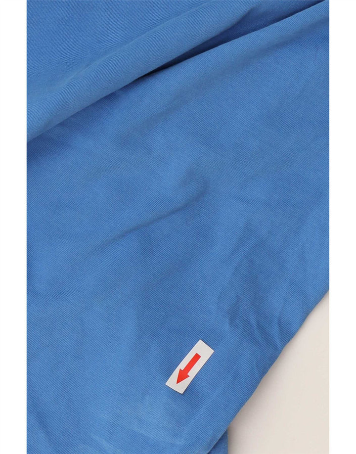 Tricou pentru bărbați The North Face Top Small Blue Bumbac